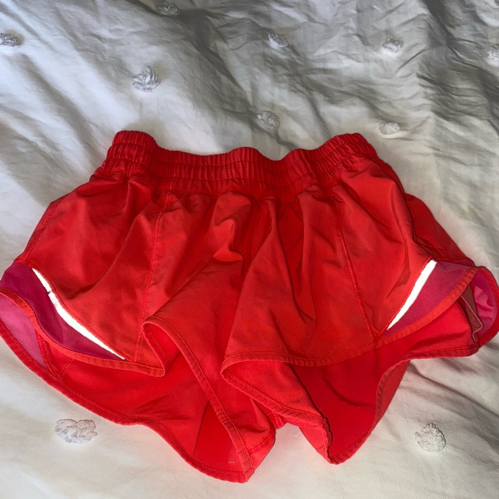 Hot coral/pink hotty hot shorts